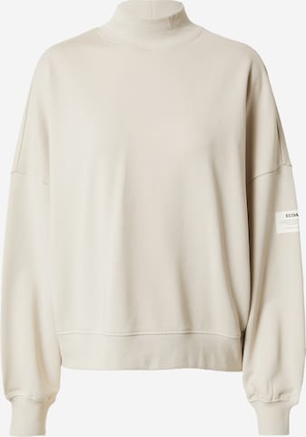 Sweat-shirt 'CYCLA' ECOALF en beige : devant