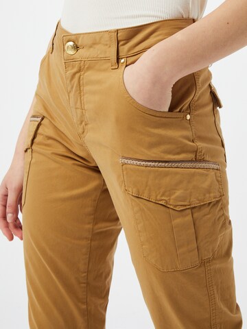 MOS MOSH Regular Cargo trousers in Beige