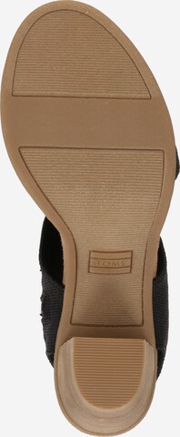 TOMS Sandale in Schwarz