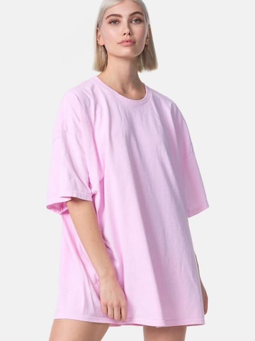 Worldclassca Oversized Shirt in Pink: front