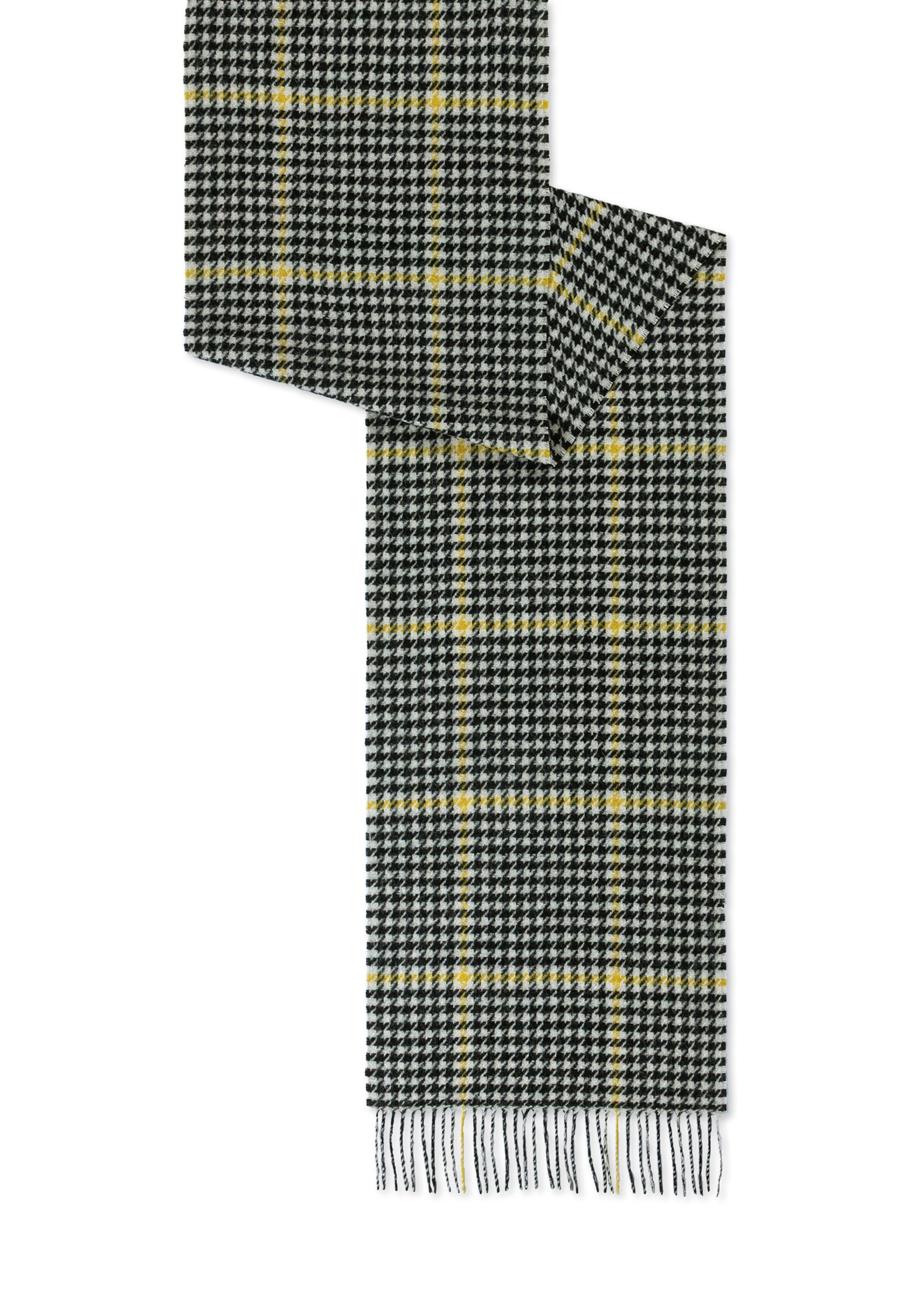 Roeckl Sjaal 'MODERN CHECK DAMEN' in Zwart