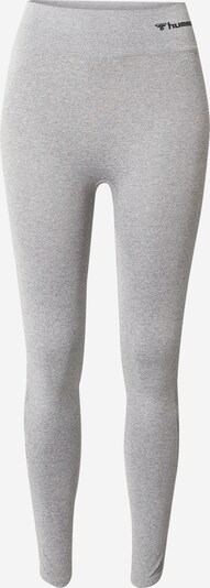 Hummel Pantalon de sport en gris / gris foncé, Vue avec produit