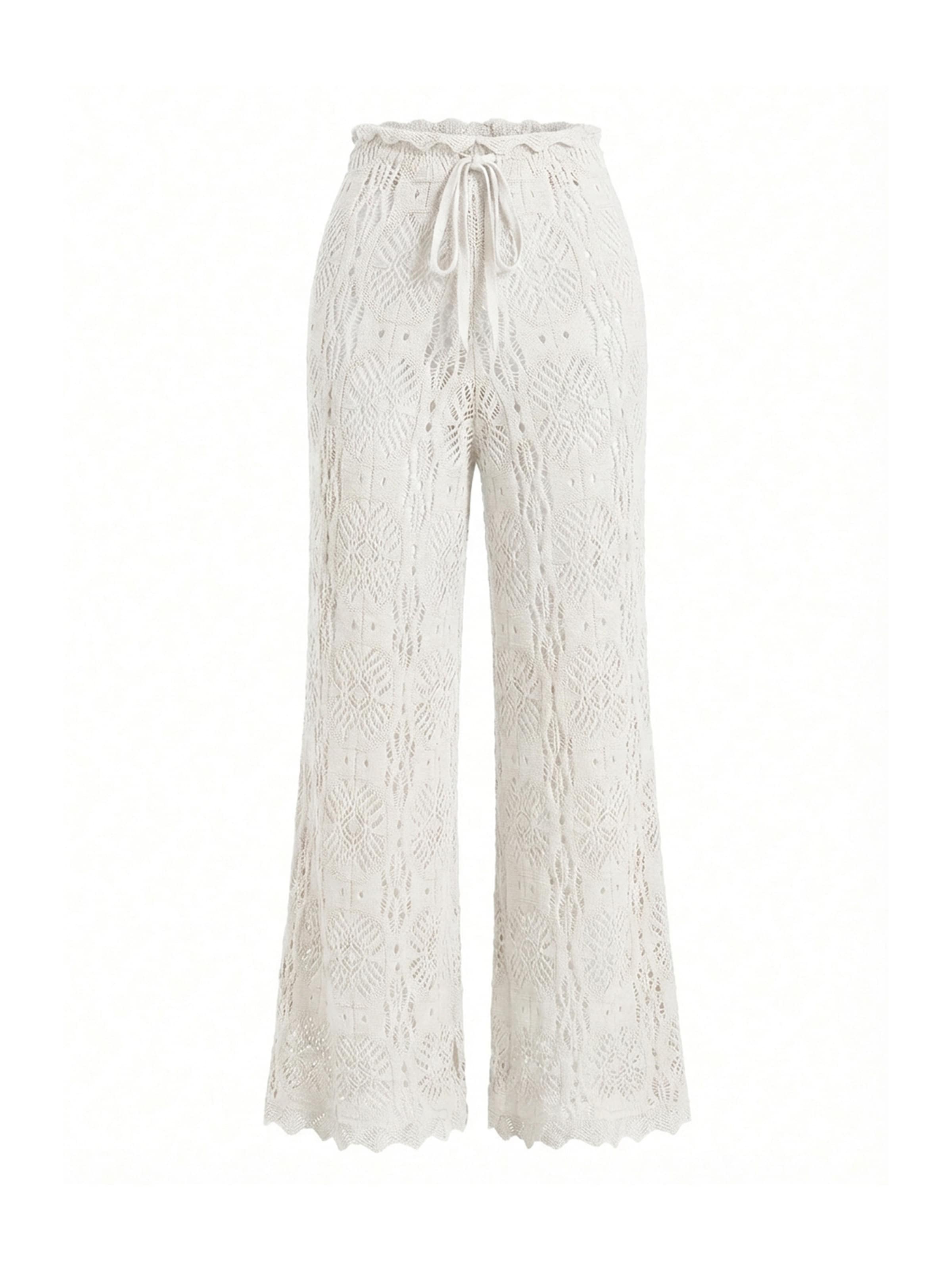 Imily Bela Trousers in White: front