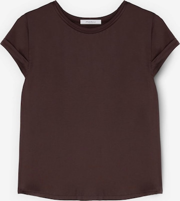 MOTIVI Shirt in Brown: front