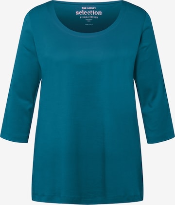 Ulla Popken Shirt in Blauw: voorkant