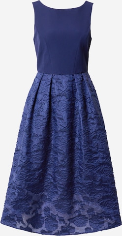 Robe de cocktail Coast en bleu : devant