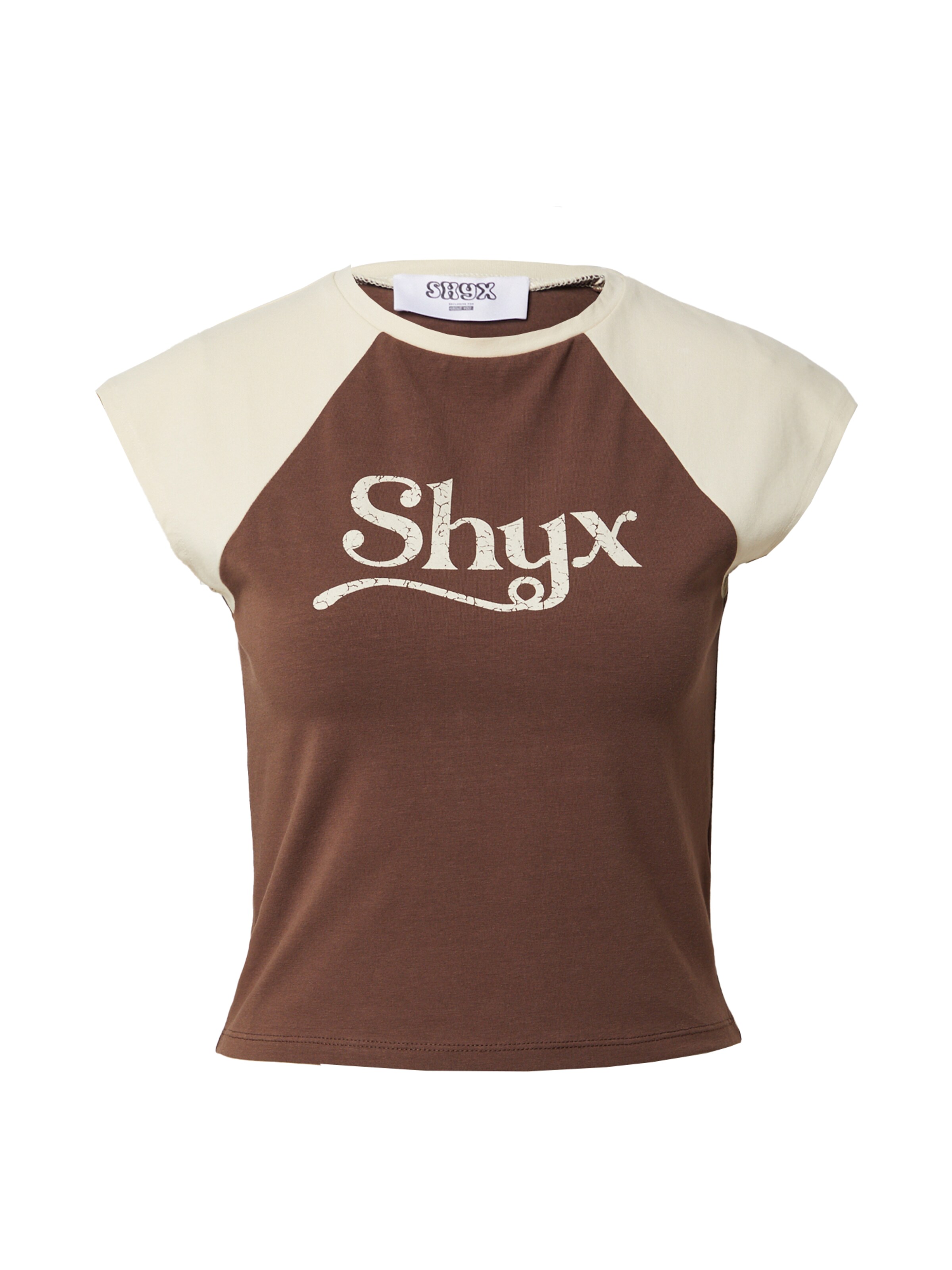 SHYX - Camiseta 'Bessy' en marrón: frente