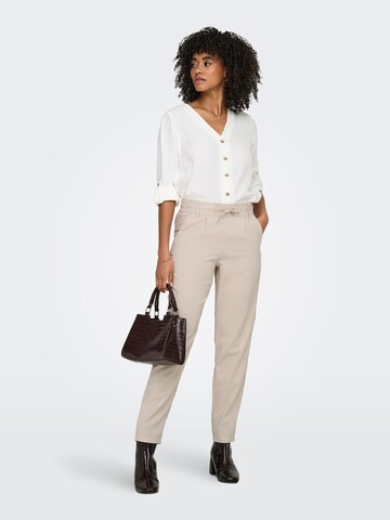 pelēks ONLY Standarta Klasiskas bikses 'ONLPOPTRASH ARIS'