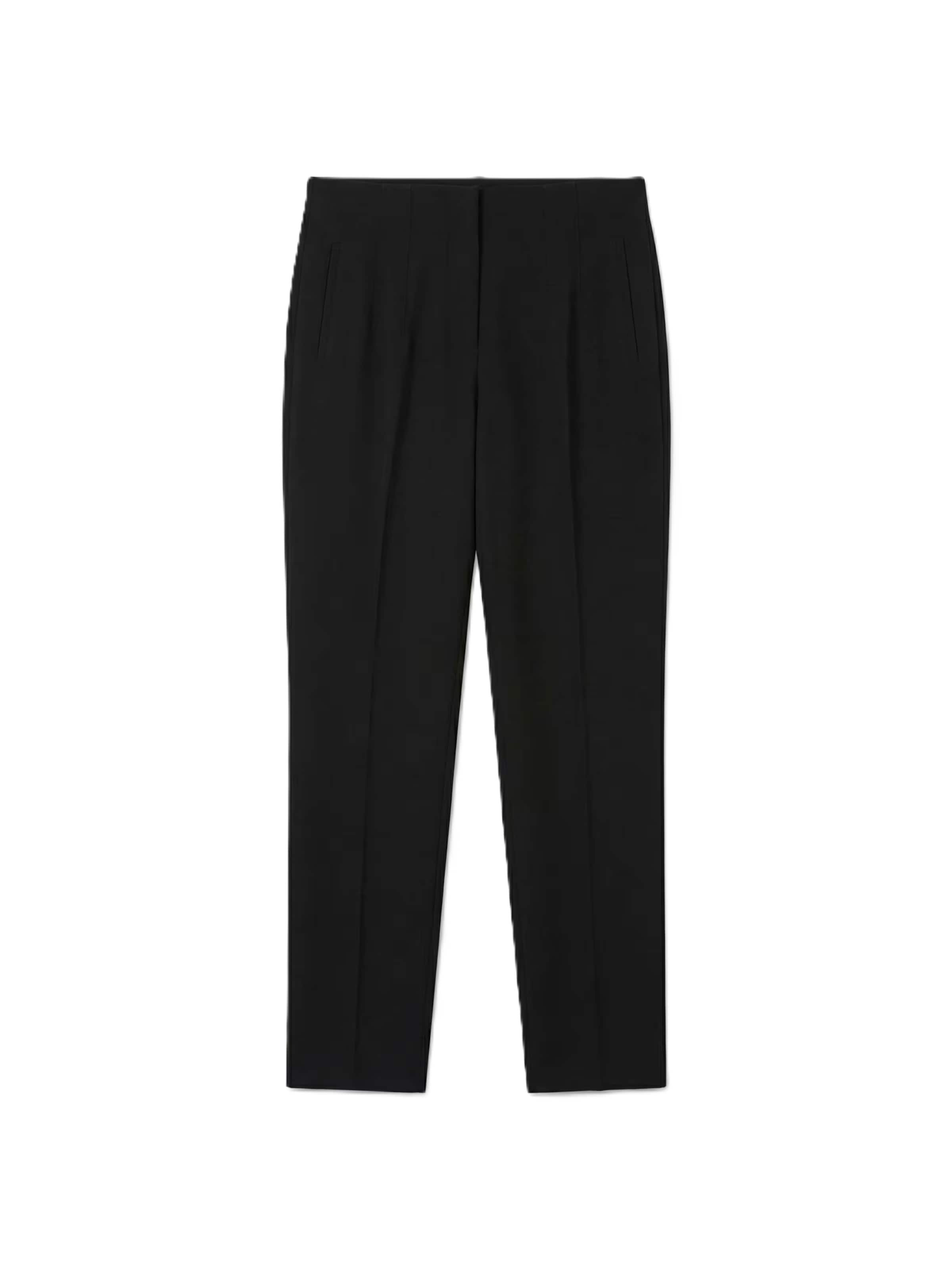 VERO MODA Tapered Nadrág - fekete: elől
