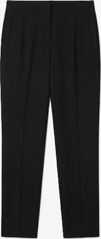 VERO MODA Zúžený Kalhoty – černá: přední strana
