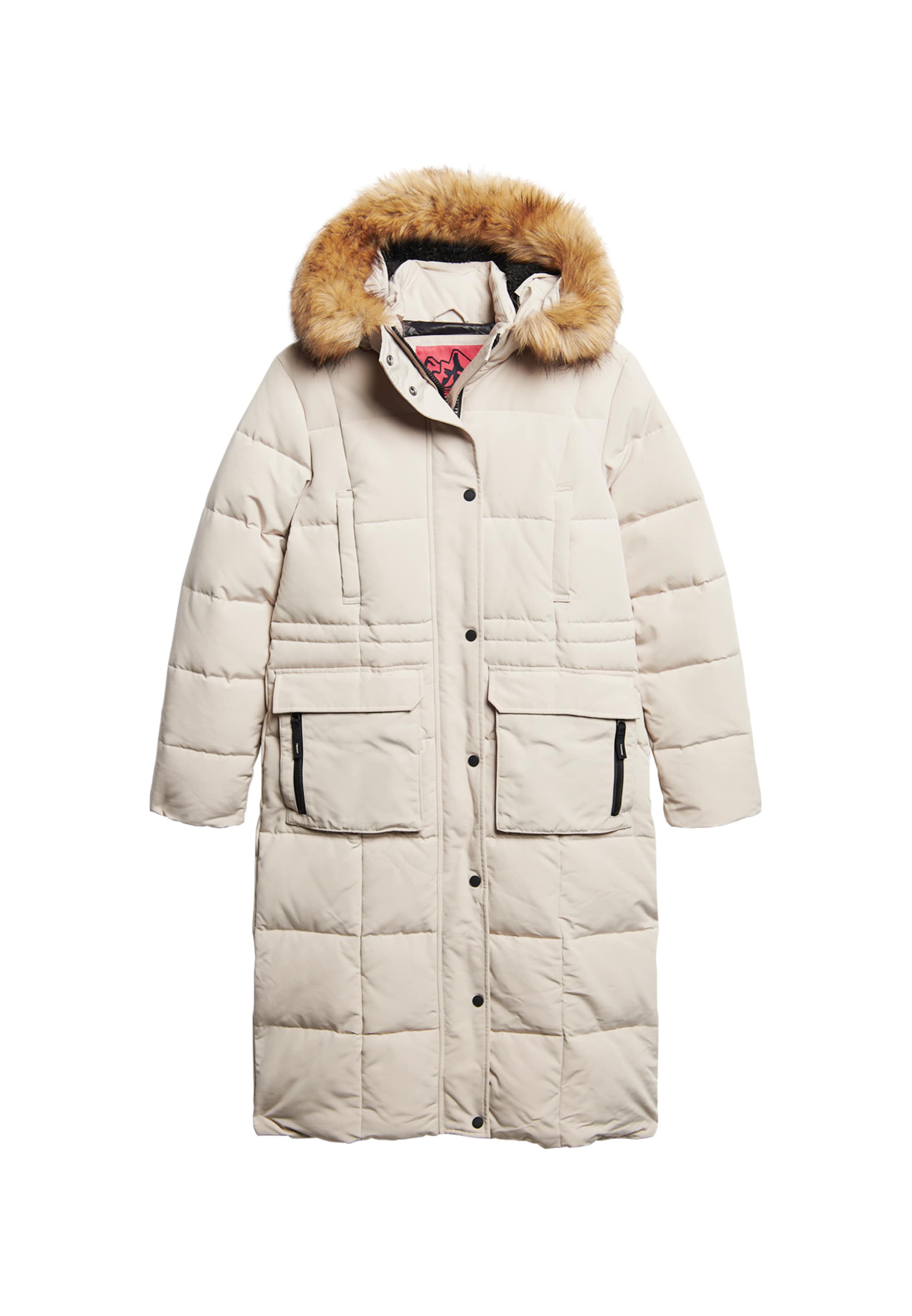 Superdry Winterjacke 'Everest' in beige, Produktansicht