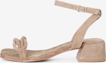 CAFè NOIR Pumps in Beige: front