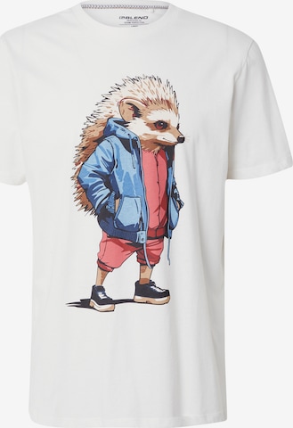 BLEND - Camiseta en blanco: frente