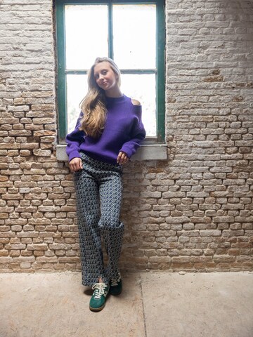 Looxs Revolution Wide leg Broek in Gemengde kleuren