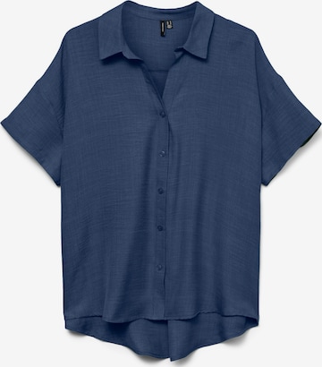 VERO MODA Bluse 'VMMelaney' i blå: forside