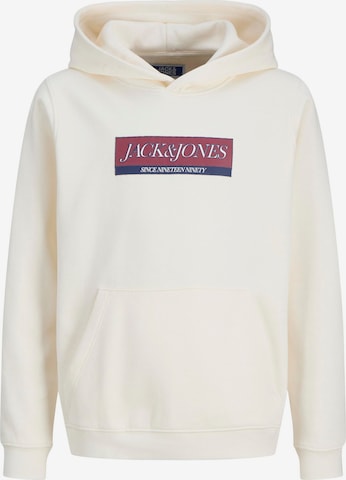 Jack & Jones Junior - Sudadera en blanco: frente