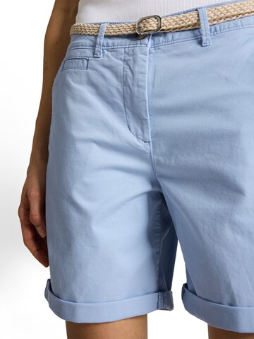 TOM TAILOR Regular Shorts in Blau
