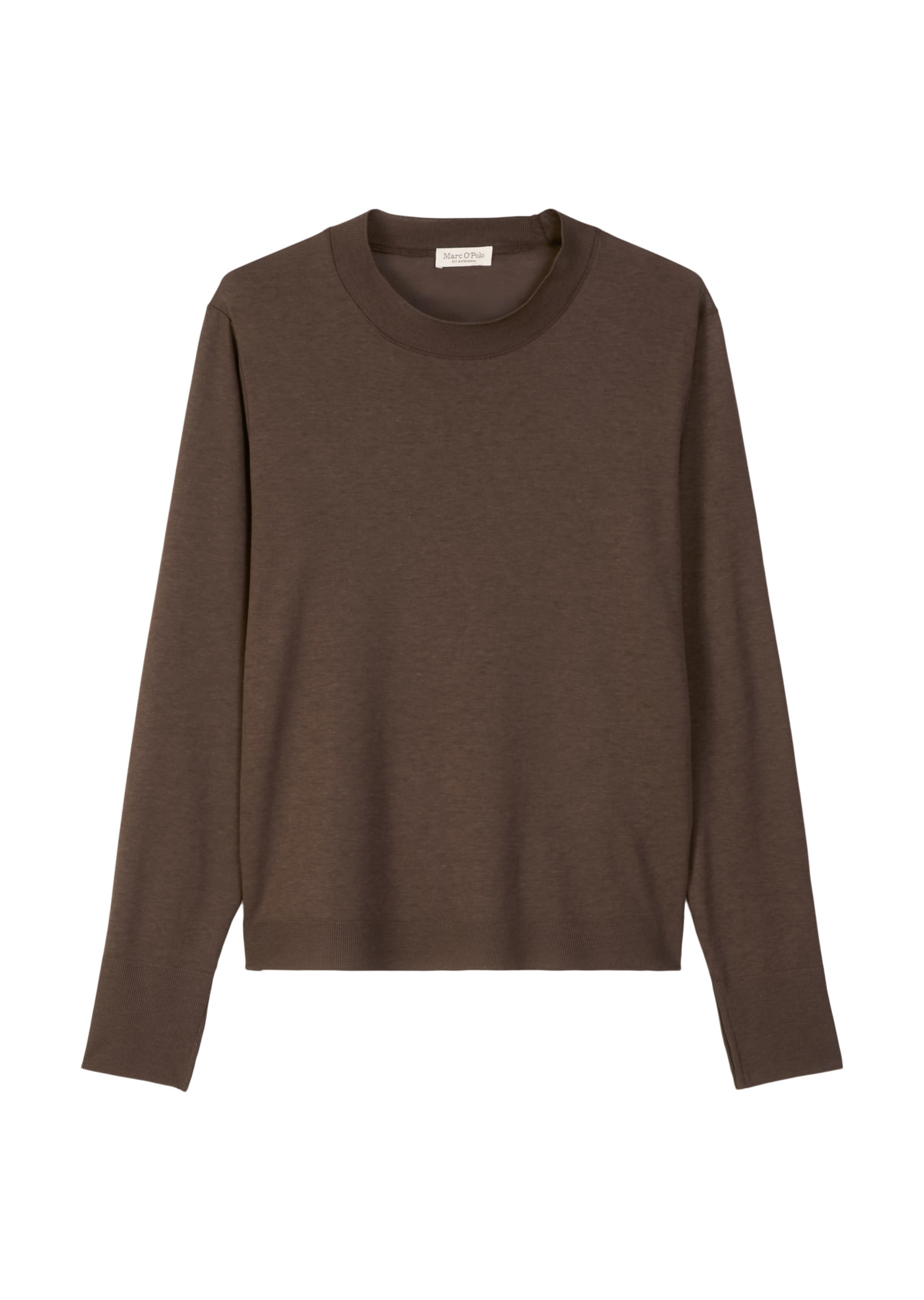 Marc O'Polo Shirt in Brown: front