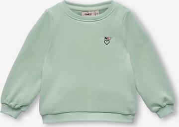 KIDS ONLY Sweatshirt 'Noomi' in Groen: voorkant