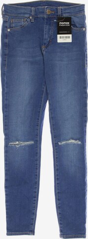 TOPSHOP Jeans in 24 in Blue: front