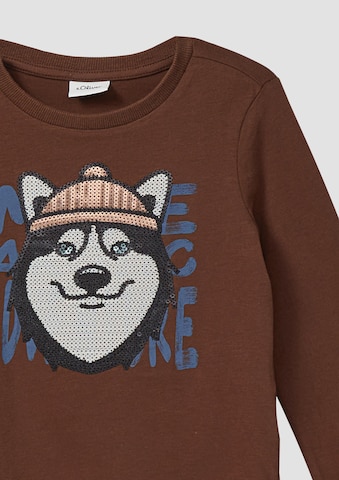 T-Shirt s.Oliver en marron