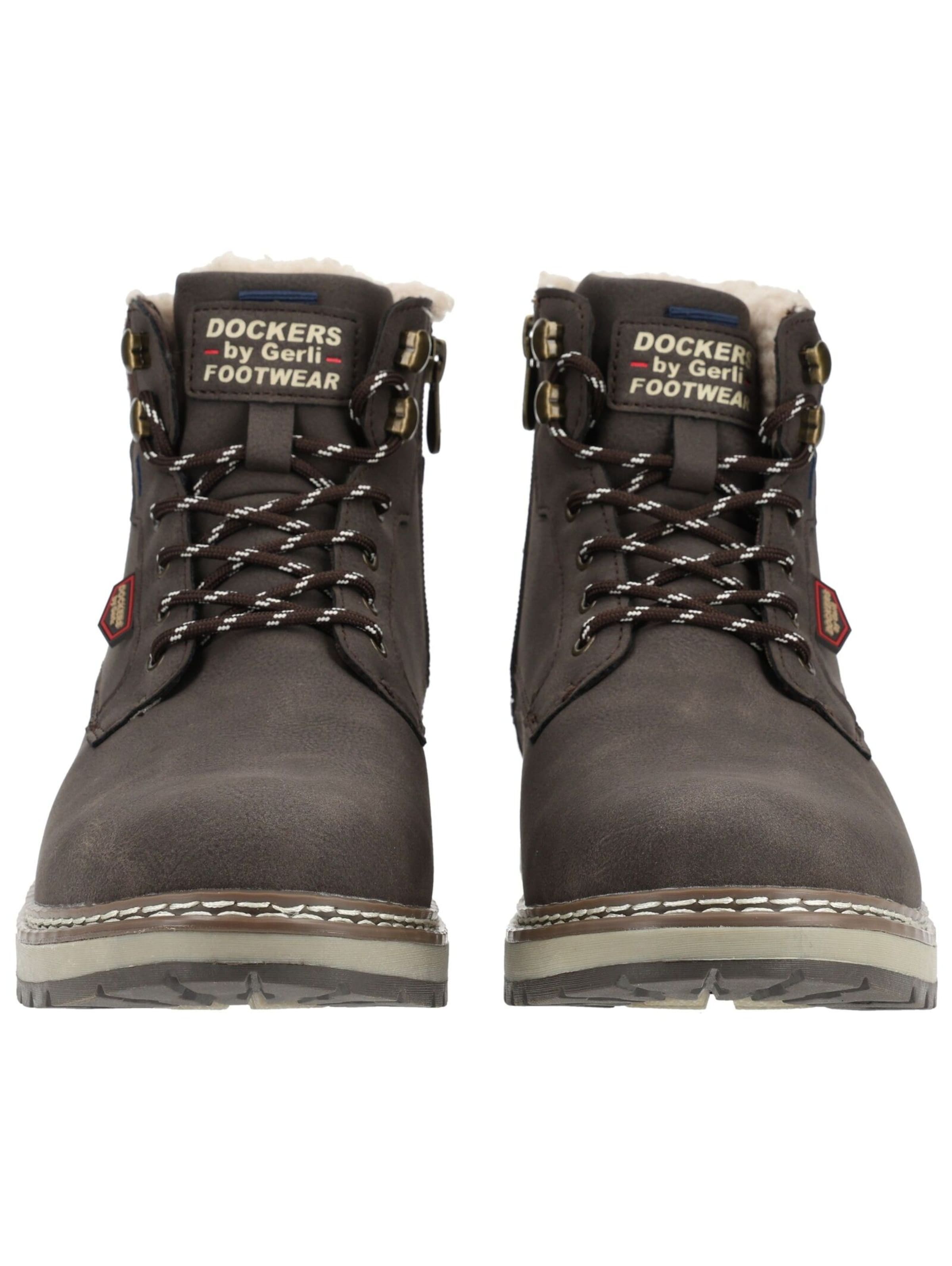 Boots stringati di Dockers by Gerli in marrone