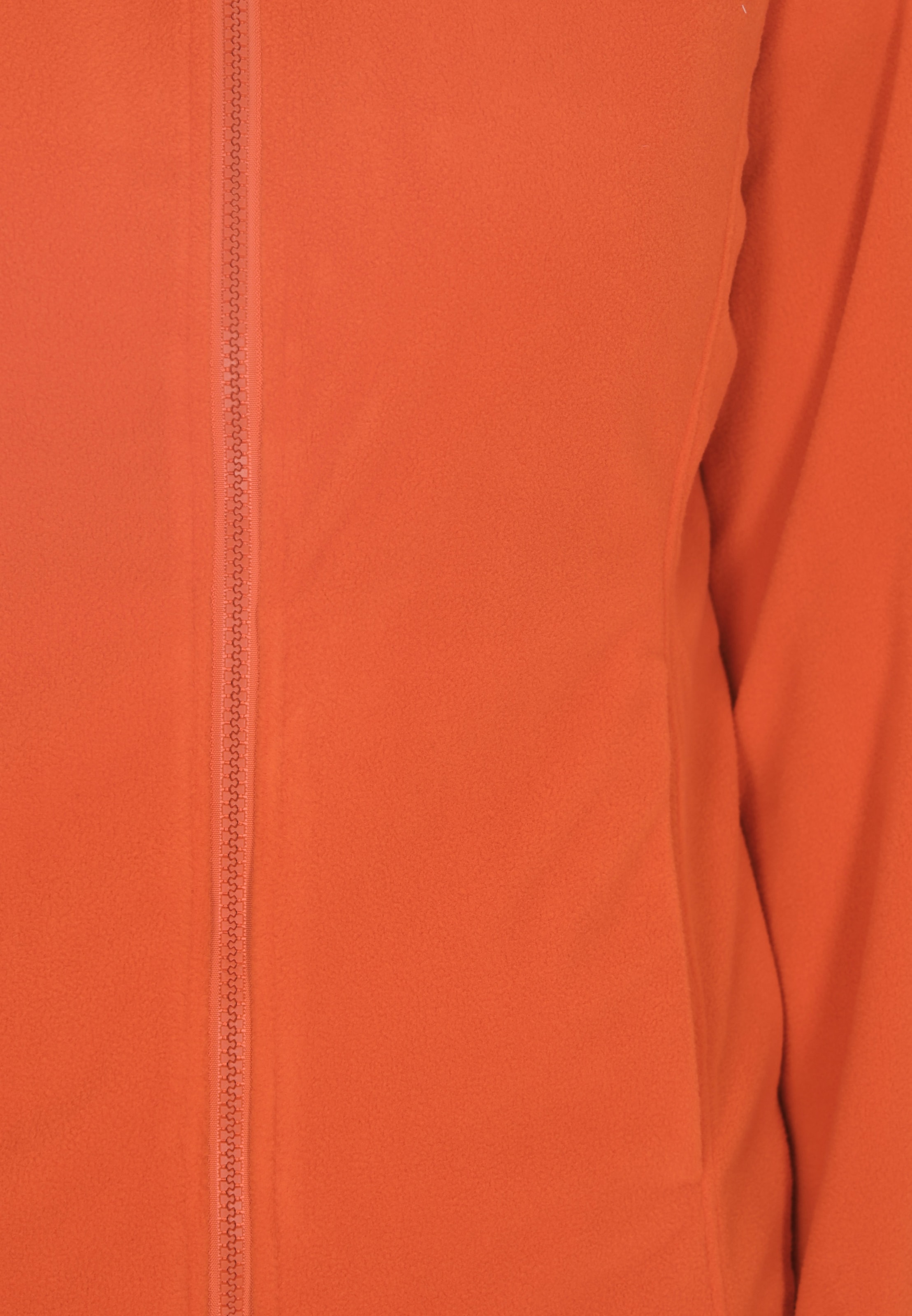 Exide Fleece Jacket in Orange