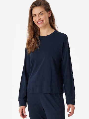 SCHIESSER Shirt ' Mix & Relax ' in Blauw: voorkant