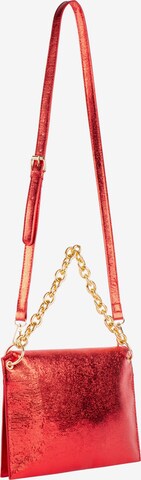 faina Clutch in Rot