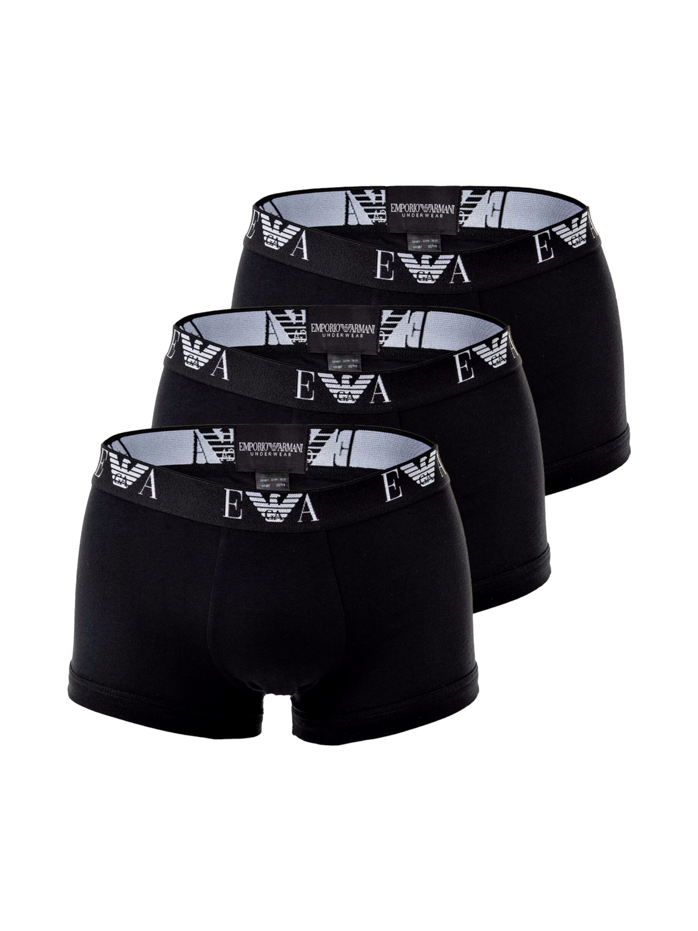 Emporio Armani Boksarice | črna barva: sprednja stran