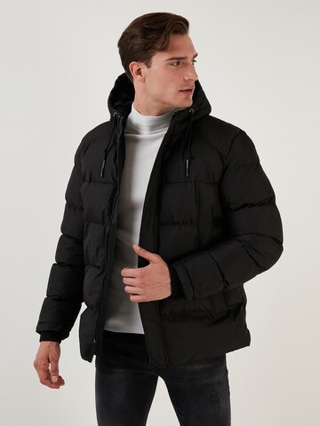 Buratti Winter Coat in Black