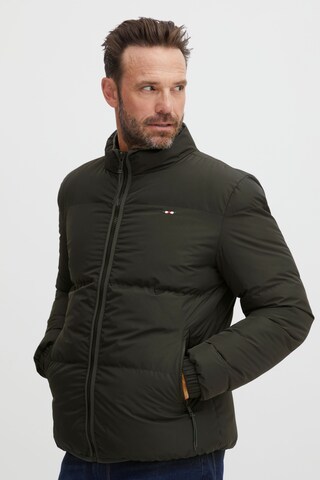 FQ1924 Winter Jacket 'Hugal' in Black: front