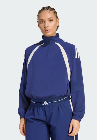 ADIDAS PERFORMANCESportska jakna 'Hyperglam' - plava boja: prednji dio