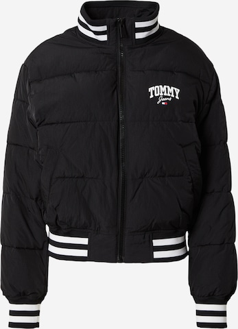 Tommy Jeans Overgangsjakke i svart: forside