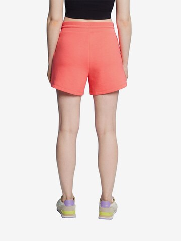 Regular Pantalon de sport ESPRIT en orange