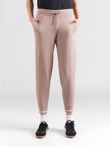 PUMA - Tapered Pantalón deportivo 'CLASS' en beige: frente