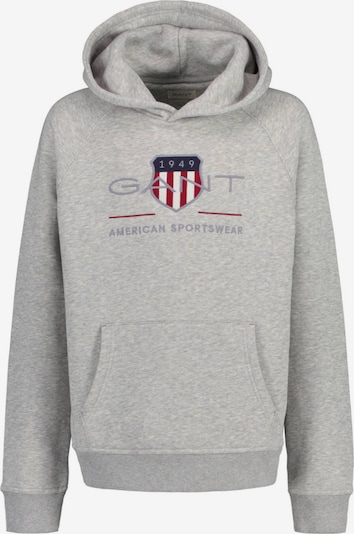 GANT Sweatshirt in Navy / Grey / Red / White, Item view