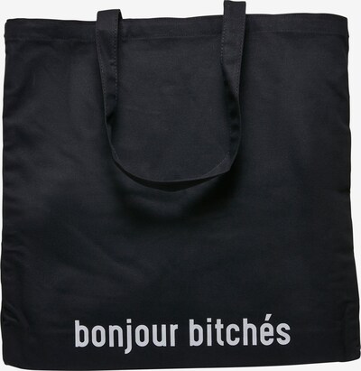 Shopper 'Bonjour Bitches' Mister Tee di colore nero / bianco, Visualizzazione prodotti