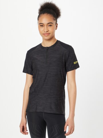 ENDURANCE Performance Shirt 'Marimba' in Black: front