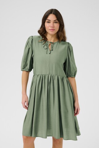 Kaffe Dress 'Mariana' in Green: front