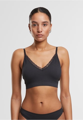 Urban Classics - Soutien Bustier Soutien em preto: frente
