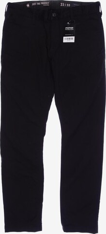 G-Star RAW Pants in 33 in Black: front