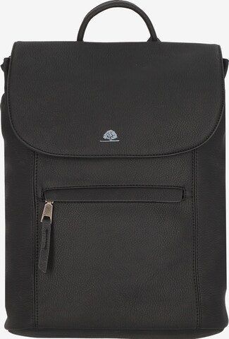 GREENBURRY Backpack 'Annerl' in Grey: front