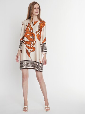 Ana Alcazar Dress ' Palosa ' in Beige