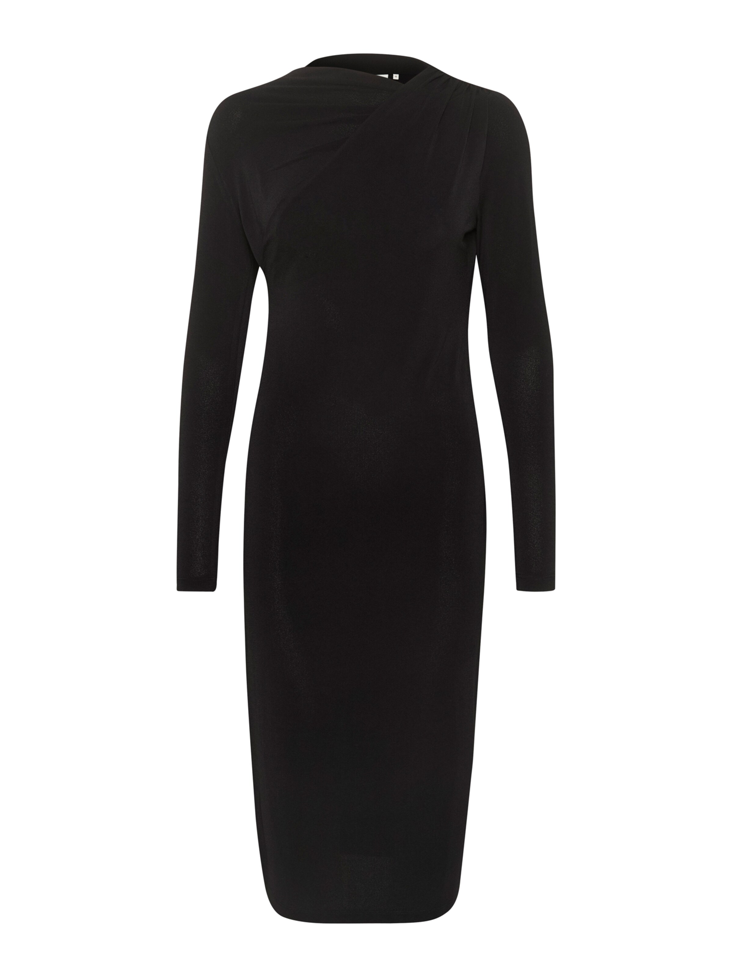 Kaffe Kleid 'Aida' in Schwarz: Vorderseite