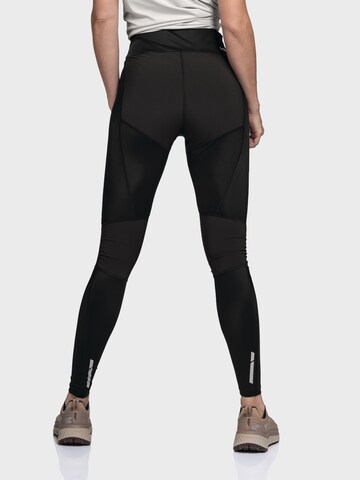 Schöffel Skinny Outdoor trousers 'Blaueis' in Black