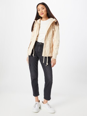 Ragwear Between-Season Jacket 'DANKA' in Beige