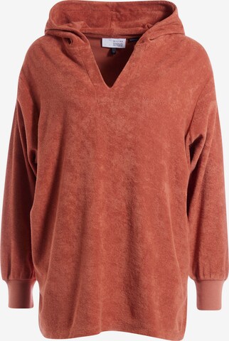 mazine Sweatshirt 'Piper Hoody' in Red: front