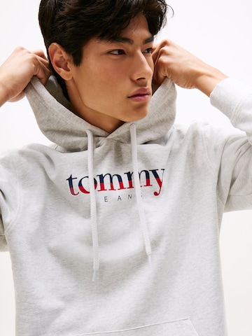Sweat-shirt 'DNA' Tommy Jeans en gris