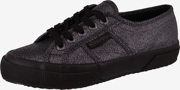 SUPERGA Schnürschuh in Schwarz: predná strana